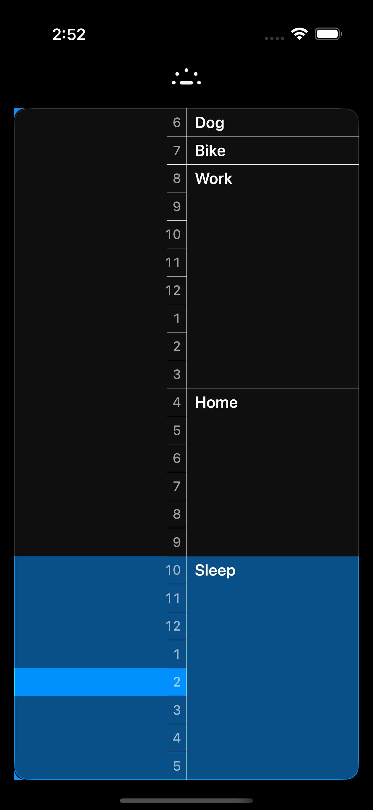 Routine App Screenshot